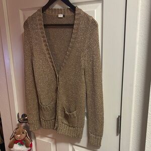 J. Crew Gold Sweater